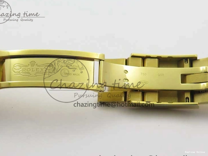 0209 ComfortFit YachtMaster II 2017 baselworld 116688 YG Blue Ceramic JF 1:1 Best Edition on YG Bracelet A 3063